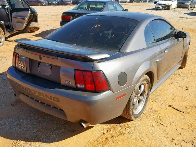 1FAFP42X73F445690 - 2003 FORD MUSTANG GT GRAY photo 4