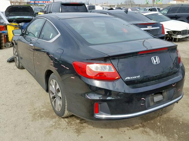 1HGCT1A3XEA013442 - 2014 HONDA ACCORD LX- BLACK photo 3