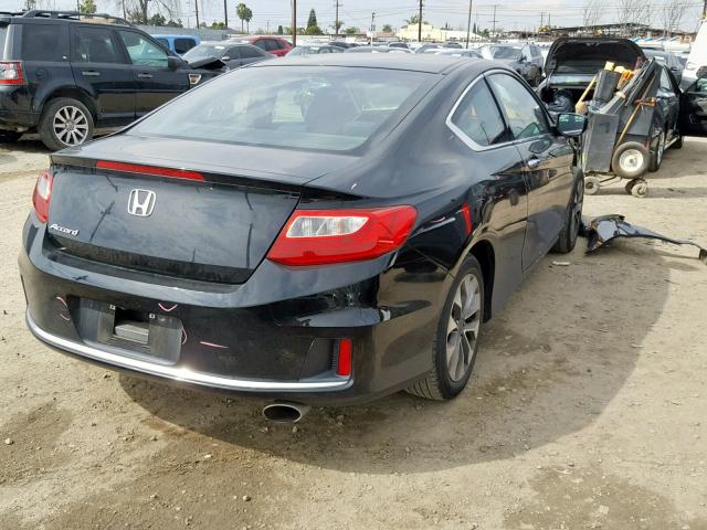 1HGCT1A3XEA013442 - 2014 HONDA ACCORD LX- BLACK photo 4