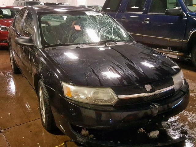 1G8AL52FX3Z105651 - 2003 SATURN ION LEVEL BLACK photo 1