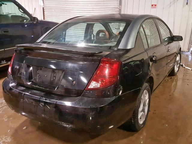 1G8AL52FX3Z105651 - 2003 SATURN ION LEVEL BLACK photo 4