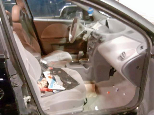 1G8AL52FX3Z105651 - 2003 SATURN ION LEVEL BLACK photo 5
