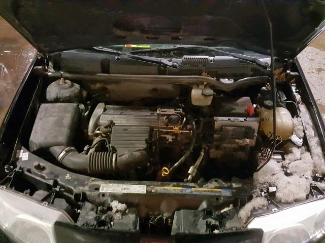 1G8AL52FX3Z105651 - 2003 SATURN ION LEVEL BLACK photo 7