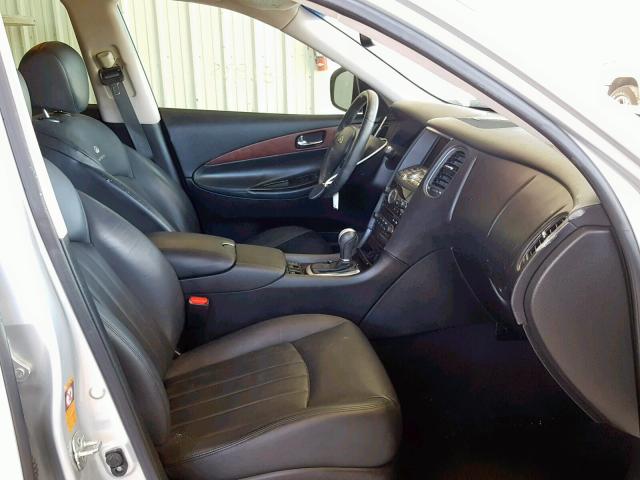 JNKAJ09E48M300773 - 2008 INFINITI EX35 BASE SILVER photo 5