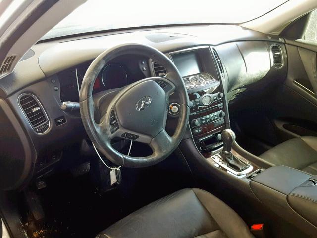 JNKAJ09E48M300773 - 2008 INFINITI EX35 BASE SILVER photo 9