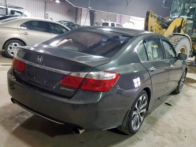 1HGCR2F5XDA237646 - 2013 HONDA ACCORD SPO Graphit Foto 4