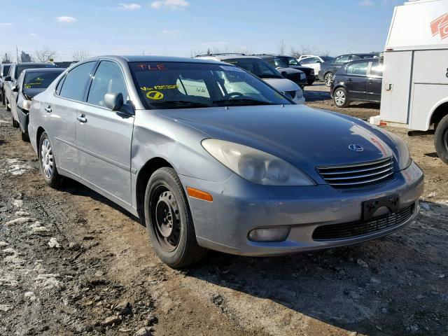 JTHBF30G230135327 - 2003 LEXUS ES 300 GREEN photo 1