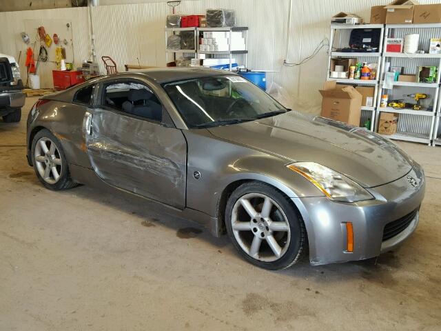 JN1AZ34E65M653629 - 2005 NISSAN 350Z COUPE GRAY photo 1