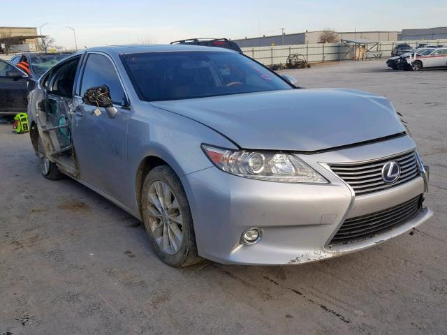 JTHBW1GG9E2046887 - 2014 LEXUS ES 300H SILVER photo 1