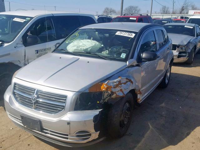 1B3CB4HA6AD651463 - 2010 DODGE CALIBER SX SILVER photo 2