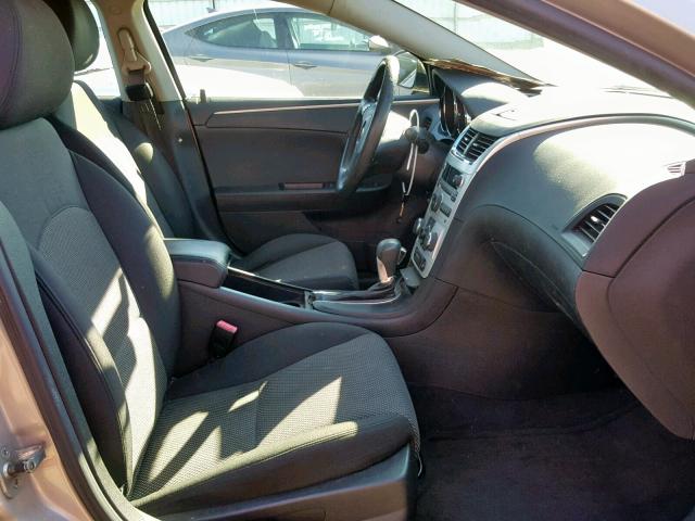 1G1ZC5E17BF147678 - 2011 CHEVROLET MALIBU 1LT GOLD photo 5