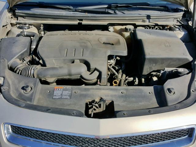 1G1ZC5E17BF147678 - 2011 CHEVROLET MALIBU 1LT GOLD photo 7