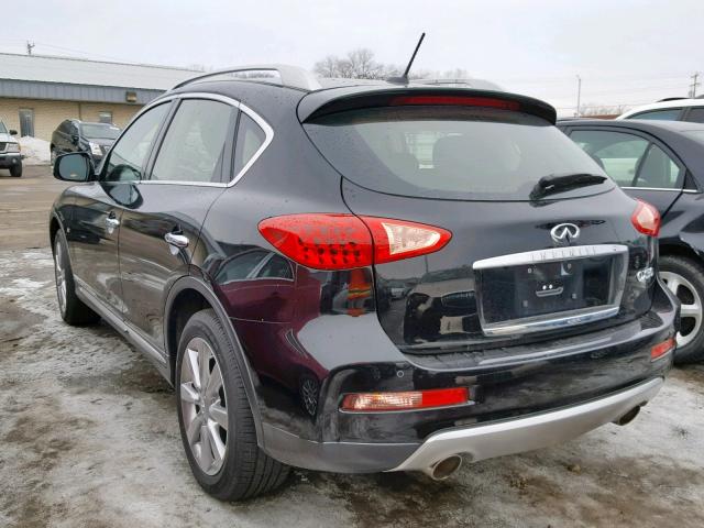 JN1BJ0RRXHM400761 - 2017 INFINITI QX50 BLACK photo 3