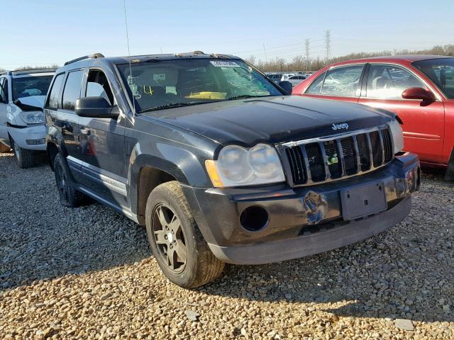 1J4GR48K06C264807 - 2006 JEEP GRAND CHER BLACK photo 1