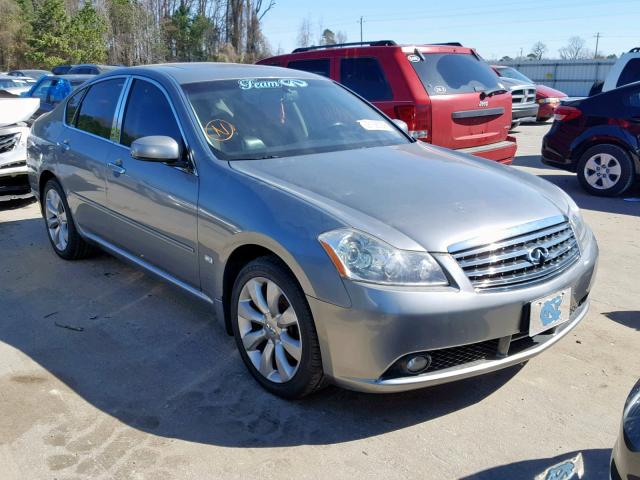 JNKAY01F97M455219 - 2007 INFINITI M35 BASE GRAY photo 1