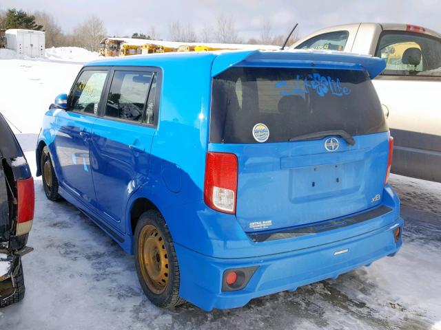 JTLZE4FE7B1136761 - 2011 TOYOTA SCION XB 蓝色 照片 3
