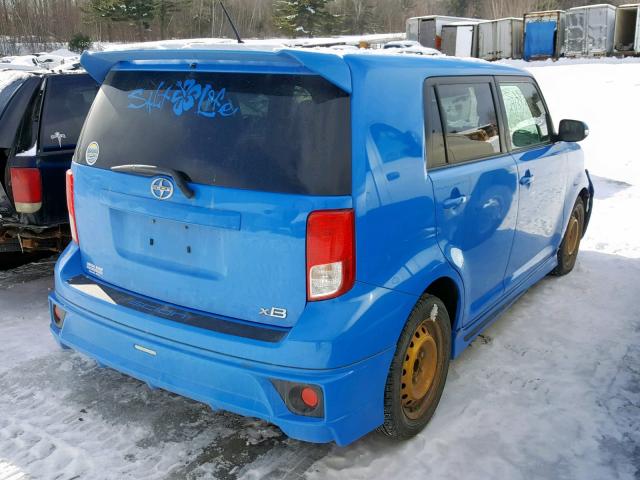 JTLZE4FE7B1136761 - 2011 TOYOTA SCION XB 蓝色 照片 4