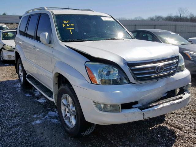 JTJBT20X370140205 - 2007 LEXUS GX 470 WHITE photo 1