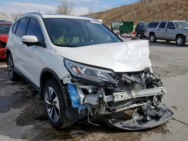 5J6RM4H92GL080734 - 2016 HONDA CR-V TOURI WHITE photo 1