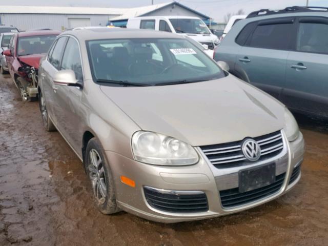 3VWDT71K86M672697 - 2006 VOLKSWAGEN JETTA TDI TAN photo 1