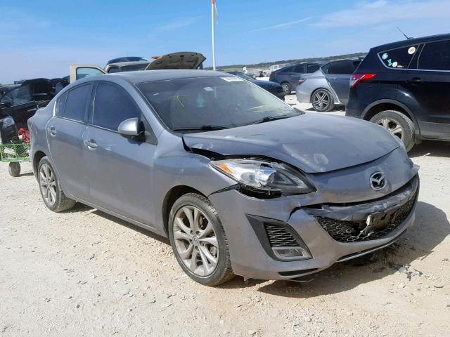 JM1BL1W5XB1472910 - 2011 MAZDA 3 S GRAY photo 1