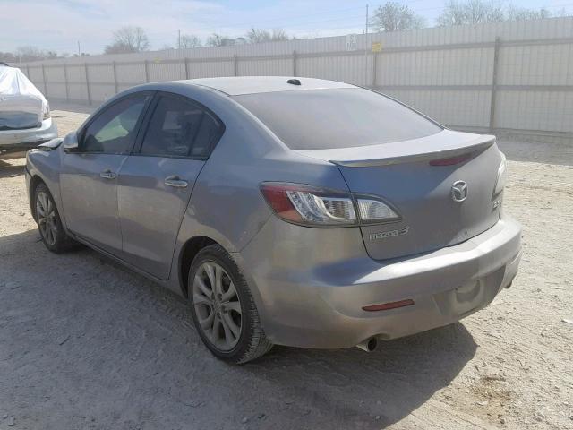 JM1BL1W5XB1472910 - 2011 MAZDA 3 S GRAY photo 3