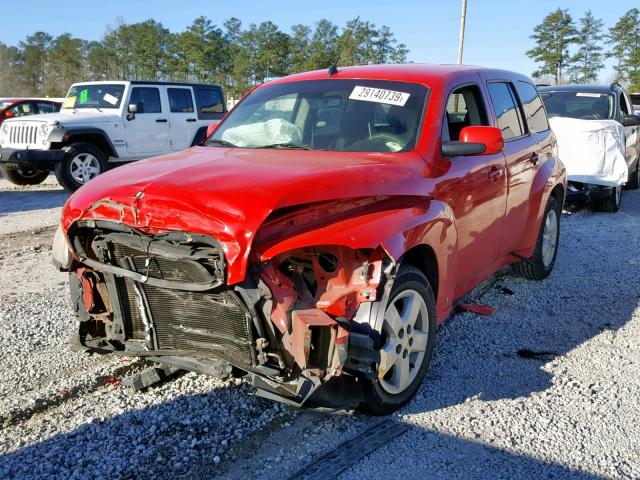 3GNBABDB4AS516389 - 2010 CHEVROLET HHR LT RED photo 2