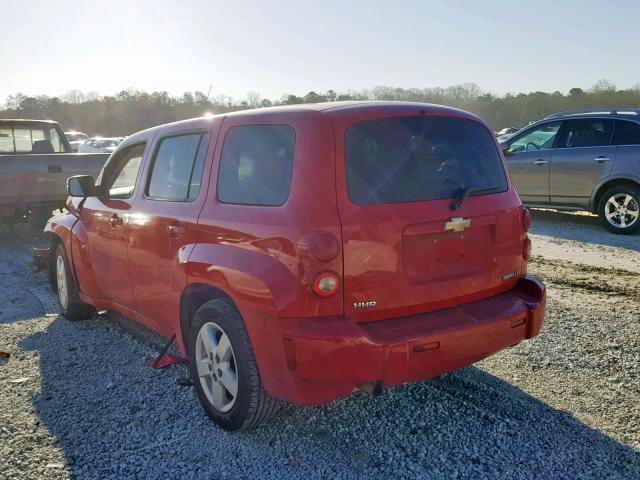 3GNBABDB4AS516389 - 2010 CHEVROLET HHR LT RED photo 3