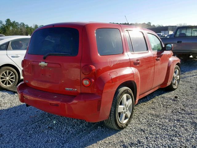 3GNBABDB4AS516389 - 2010 CHEVROLET HHR LT RED photo 4