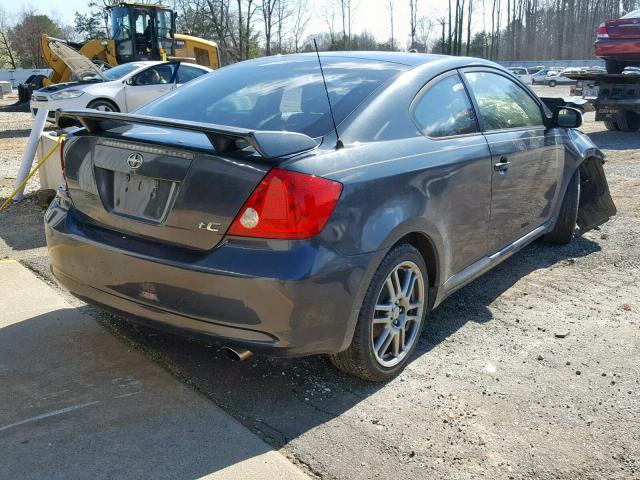 JTKDE167760077480 - 2006 TOYOTA SCION TC გრაფიტი ფოტო 4