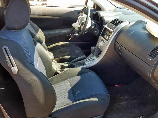 JTKDE167760077480 - 2006 TOYOTA SCION TC გრაფიტი ფოტო 5