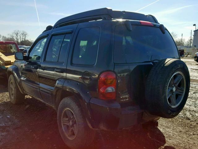 1J4GL38K64W141987 - 2004 JEEP LIBERTY RE BLACK photo 3