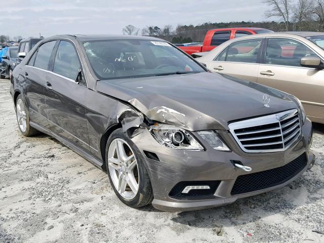 WDDHF5GB3BA498719 - 2011 MERCEDES-BENZ E 350 BROWN photo 1