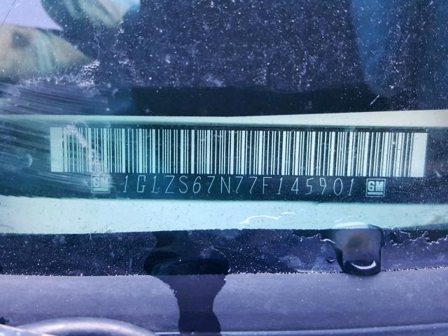 1G1ZS67N77F145901 - 2007 CHEVROLET MALIBU MAX 白色 照片 10