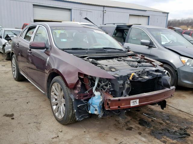 1LNHM93R09G618389 - 2009 LINCOLN MKS BROWN photo 1