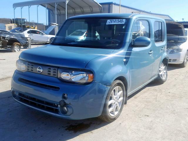 JN8AZ28R69T116327 - 2009 NISSAN CUBE BASE BLUE photo 2