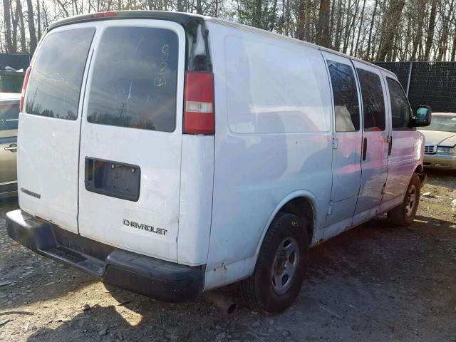 1GCFG15X431107925 - 2003 CHEVROLET EXPRESS G1 WHITE photo 4