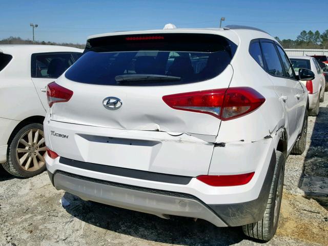 KM8J33A4XJU629494 - 2018 HYUNDAI TUCSON LIM WHITE photo 4