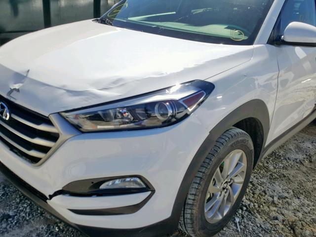 KM8J33A4XJU629494 - 2018 HYUNDAI TUCSON LIM WHITE photo 9