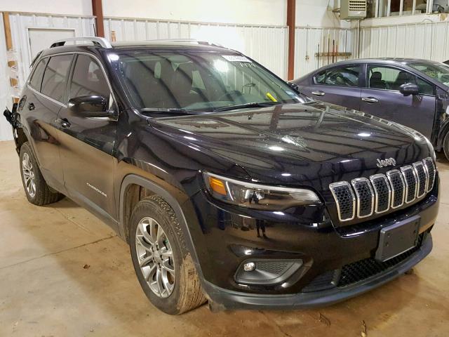 1C4PJLLNXKD147474 - 2019 JEEP CHEROKEE L BLACK photo 1