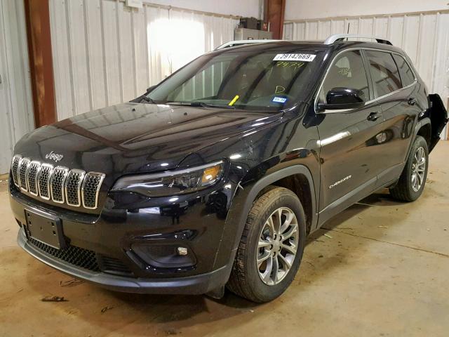 1C4PJLLNXKD147474 - 2019 JEEP CHEROKEE L BLACK photo 2