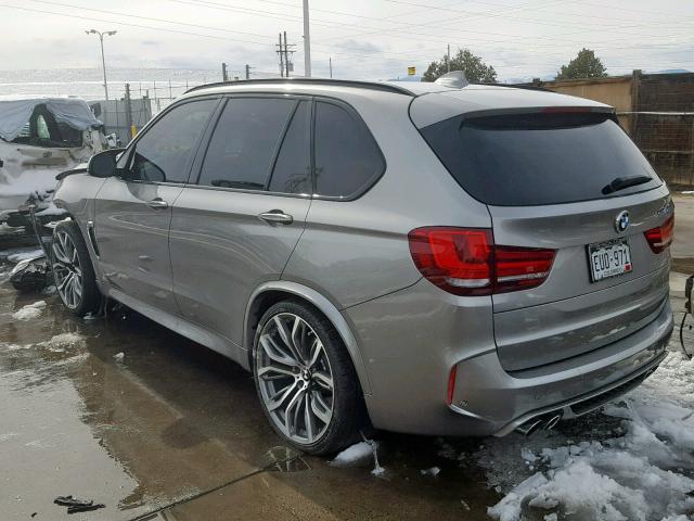 5YMKT6C54J0Y83314 - 2018 BMW X5 M SILVER photo 3