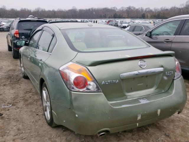 1N4BL21E58C207294 - 2008 NISSAN ALTIMA 3.5 GREEN photo 3