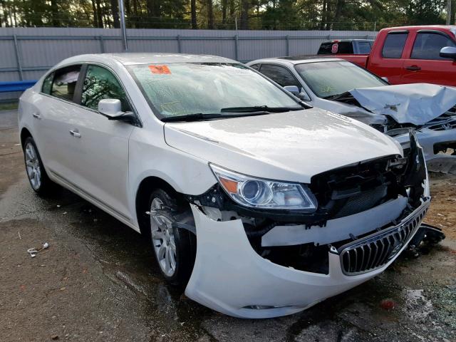 1G4GJ5E31DF194970 - 2013 BUICK LACROSSE T WHITE photo 1