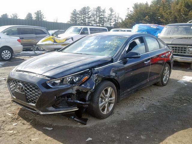 5NPE34AF3KH736573 - 2019 HYUNDAI SONATA LIM BLACK photo 2