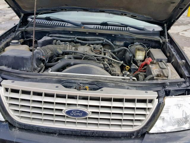 1FMZU74W65ZA40049 - 2005 FORD EXPLORER E BLACK photo 7