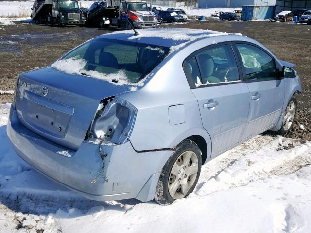 3N1AB61E89L623235 - 2009 NISSAN SENTRA 2.0 BLUE photo 4