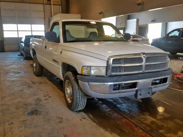 3B7KC26Z12M279637 - 2002 DODGE RAM 2500 WHITE photo 1