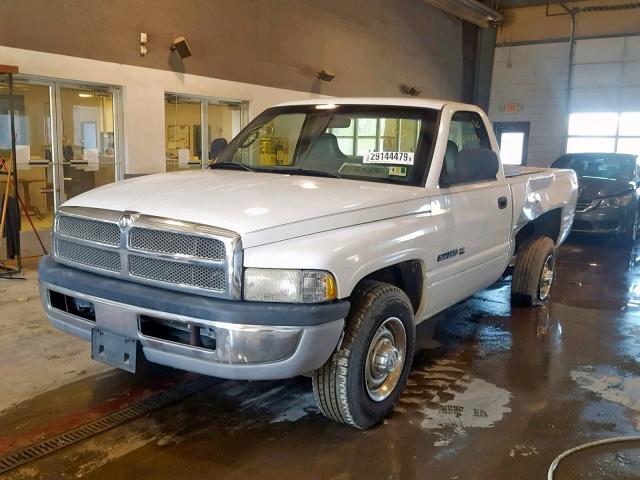 3B7KC26Z12M279637 - 2002 DODGE RAM 2500 WHITE photo 2