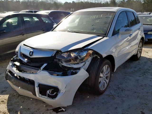 5J8TB2H27CA000702 - 2012 ACURA RDX WHITE photo 2